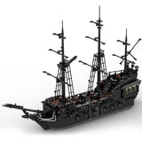 MOC The Black Pearl Medieval Pirate Ghost Ship Building Blocks Set (2808PCS) - cubertime