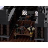 MOC The Black Pearl Medieval Pirate Ghost Ship Building Blocks Set (2808PCS) - cubertime