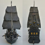 MOC The Black Pearl Medieval Pirate Ship Model Particle Building Blocks Set (3051PCS) - cubertime