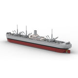 MOC WWII Liberty Cargo Ship Building Blocks Model, Historical Transport Vessel Micro Brick Naval Display Set for Adults Collectors(3172PCS) - cubertime