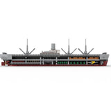 MOC WWII Liberty Cargo Ship Building Blocks Model, Historical Transport Vessel Micro Brick Naval Display Set for Adults Collectors(3172PCS) - cubertime