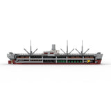 MOC WWII Liberty Cargo Ship Building Blocks Model, Historical Transport Vessel Micro Brick Naval Display Set for Adults Collectors(3172PCS) - cubertime