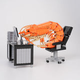 MOC Working Shrimp Man Building Blocks Set (675PCS) - cubertime