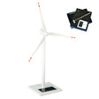 Metal Solar Windmill Model (White with 300 RPM Rotation Speed/Silver with 8-10 RPM Rotation Speed) - cubertime