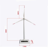 Metal Solar Windmill Model (White with 300 RPM Rotation Speed/Silver with 8-10 RPM Rotation Speed) - cubertime