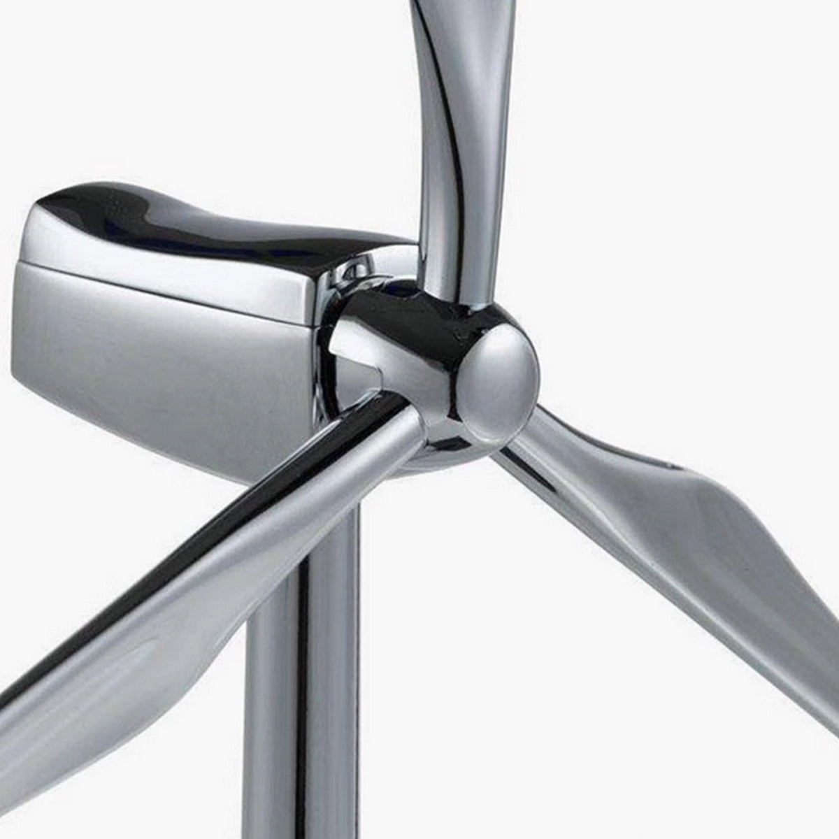 Metal Solar Windmill Model (White with 300 RPM Rotation Speed/Silver with 8-10 RPM Rotation Speed) - cubertime