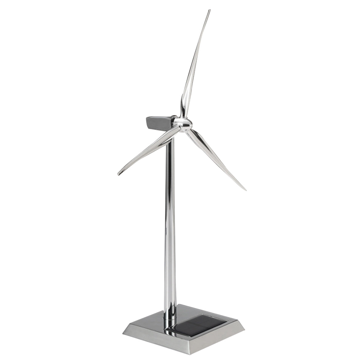 Metal Solar Windmill Model (White with 300 RPM Rotation Speed/Silver with 8-10 RPM Rotation Speed) - cubertime