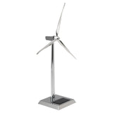 Metal Solar Windmill Model (White with 300 RPM Rotation Speed/Silver with 8-10 RPM Rotation Speed) - cubertime