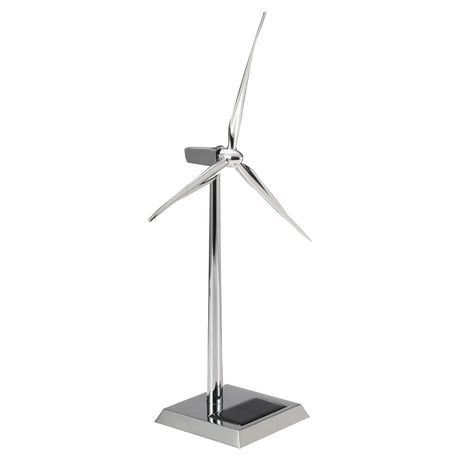 Metal Solar Windmill Model (White with 300 RPM Rotation Speed/Silver with 8-10 RPM Rotation Speed) - cubertime