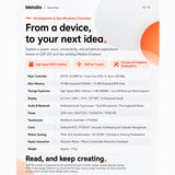 Metalio E-INK4 Plus AI E-Reader, 4.7-Inch 297 PPI E-Ink Touchscreen with Front Light, 2000 mAh Battery, Voice AI, Translation, AI Drawing, Open-Source Firmware, Wi-Fi, 16GB TF Card Included - cubertime