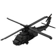 Military Helicopter Building Blocks Model Kit, Rotating Main Rotor & Tail Rotor, Opening Side Door, Built-In Turret, Transparent Canopy, Realistic Landing Gear, Collectible Display Set (1442PCS) - cubertime