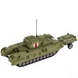 Mk IV (A22) Churchill Tank Military Building Blocks Set (Martin Green /903PCS) - cubertime