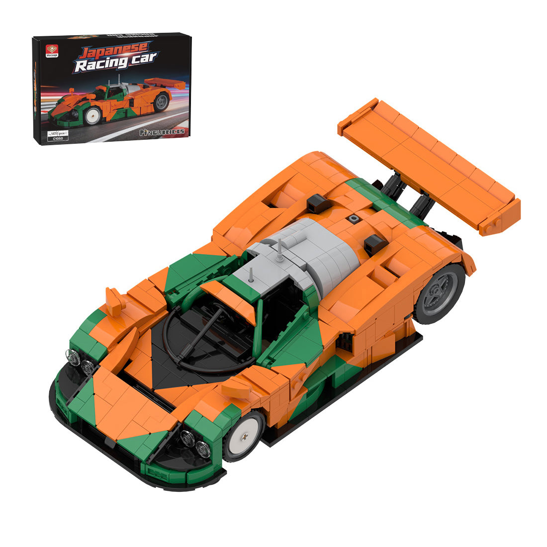 めぞん MOC Mazda 787B Japanese LeMens Legend Racecar Building Blocks Set