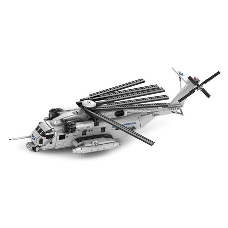 MOC-127265 1/35 Scale CH-53E Super Stallion Modern Military-themed Small Particles Building Blocks Set (2193PCS) - cubertime