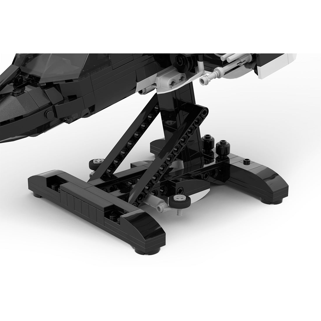 Mocsage MOC-149250 Helicopter Model Assembly Toy Building Blocks Set Creative Ornament - cubertime