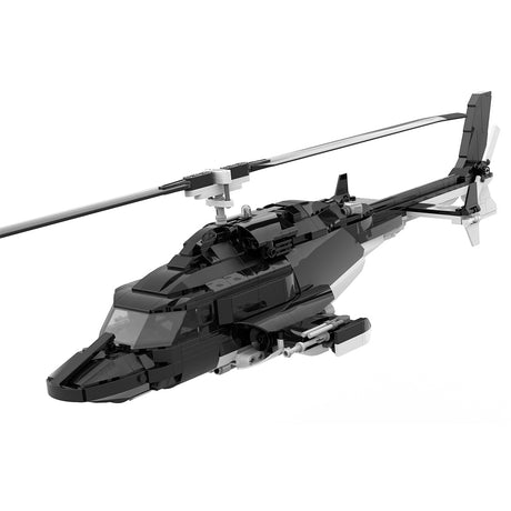 Mocsage MOC-149250 Helicopter Model Assembly Toy Building Blocks Set Creative Ornament - cubertime