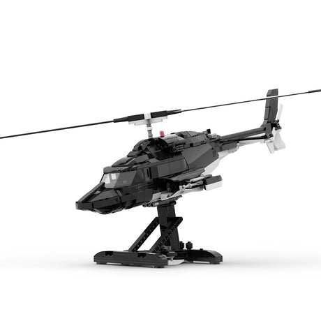 Mocsage MOC-149250 Helicopter Model Assembly Toy Building Blocks Set Creative Ornament - cubertime