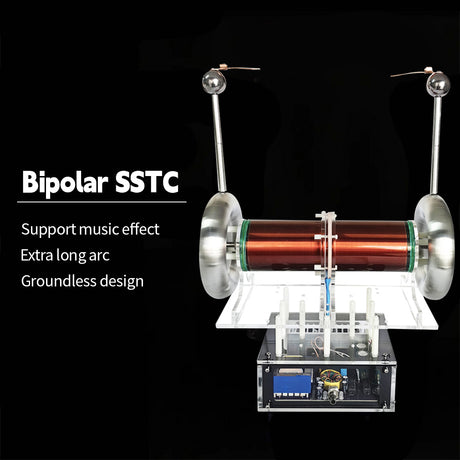 Music Tesla Coil SSTC Desktop Toy Plasma Loudspeaker - cubertime