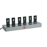 Nixie-Tube Style IPS Color Display Digital Clock, Desktop Ambient Light - cubertime