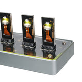 Nixie-Tube Style IPS Color Display Digital Clock, Desktop Ambient Light - cubertime