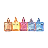 Periodic Table Inert Gas Collection Set, High Purity Glass Sealed Display for Science Enthusiasts (Cube)