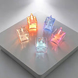 Periodic Table Inert Gas Collection Set, High Purity Glass Sealed Display for Science Enthusiasts (Cube)
