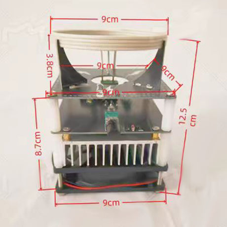 Plasma Energy Light Sphere, Magnetic Field Neon Gas Display Lamp Ring Plasma Sphere - cubertime
