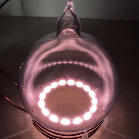 Plasma Energy Light Sphere, Magnetic Field Neon Gas Display Lamp Ring Plasma Sphere - cubertime