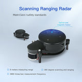 Robot Car Kit, Tracked Robot Vehicle with LiDAR SLAM Mapping Navigation, ROS-Based Development Platform with Jetson Nano Controller - cubertime