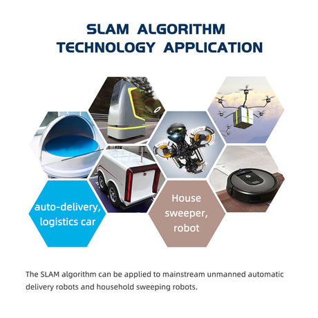 Robot Car Kit, Tracked Robot Vehicle with LiDAR SLAM Mapping Navigation, ROS-Based Development Platform with Jetson Nano Controller - cubertime
