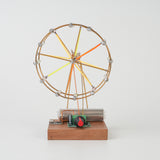 Rotating Colorful Ferris Wheel DIY Kit (Manual Soldering) - cubertime