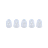 Rubber Finger Sleeves Pain-Free Finger Protection Gear Set of 5 - cubertime