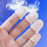 Rubber Finger Sleeves Pain-Free Finger Protection Gear Set of 5 - cubertime