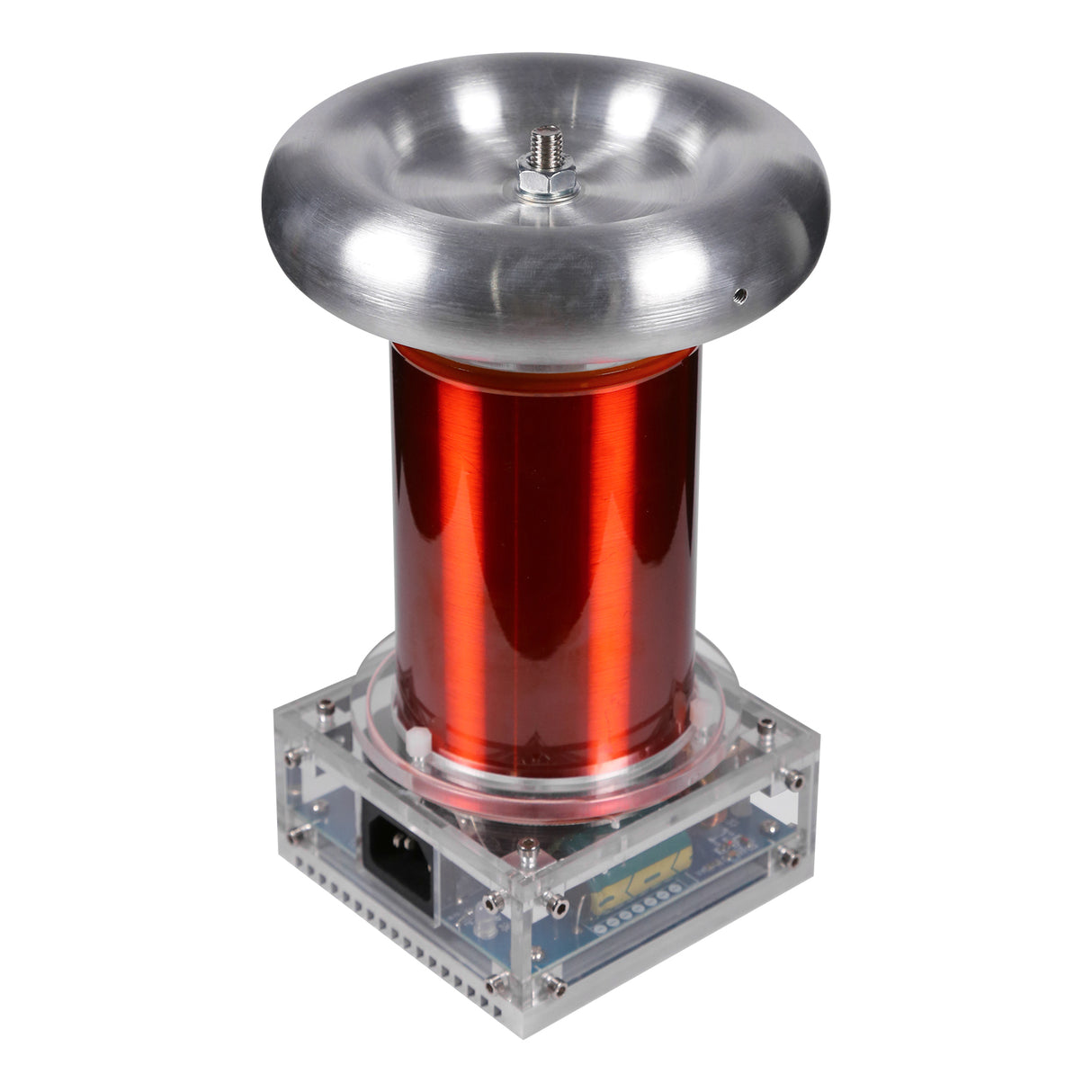 Stark SSTC Music Tesla Coil Integrated Arc Extinguishine Tesla Teaching Model High-tech Toy - cubertime