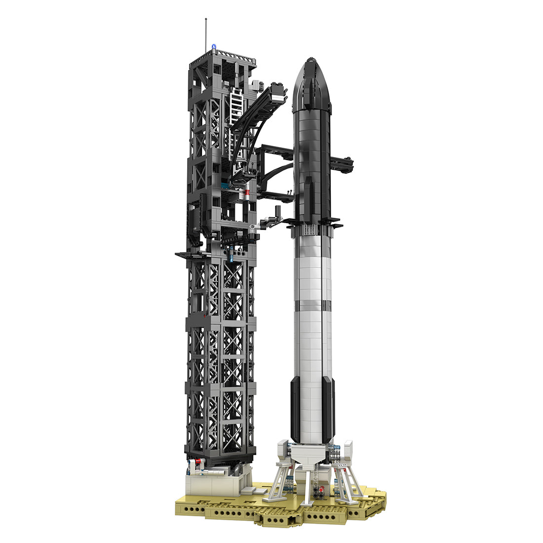 Starship Rocket Building Blocks Set (1763PCS) - cubertime