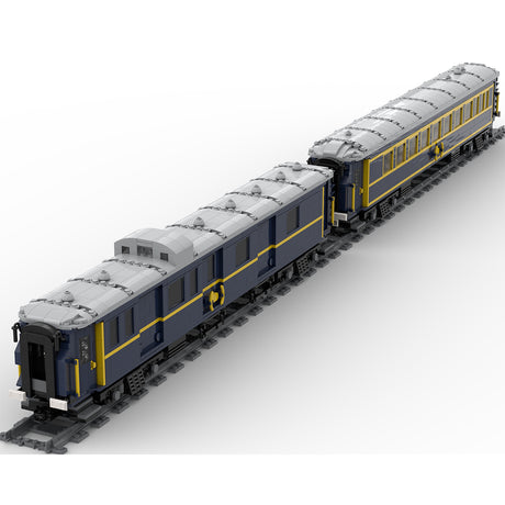 The Orient-Express of CIWL Trian Building Expansion Set(Static Version/2515PCS）- cubertime