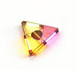Triangle Glowing Tube Light Vintage Industrial Style Metal Wire Desk Lamp DIY Sculpture Kit - cubertime