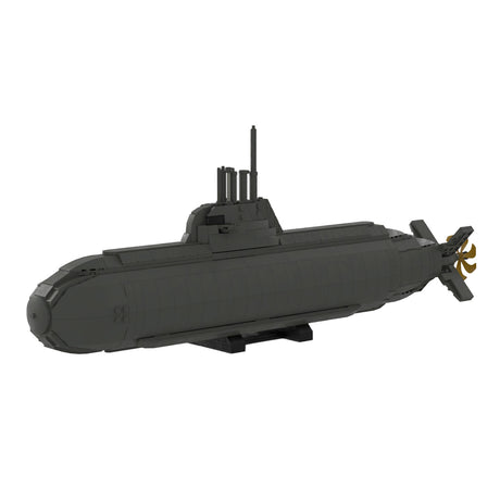 U212A 1/100 Scale Submarine Assembly Toy Building Blocks Set (1605PCS) - cubertime