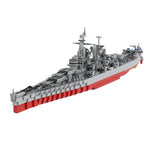 US Navy Super-Battleship Military Ship Building Blocks Set（2087PCS）- cubertime