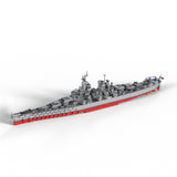 US Navy Super-Battleship Military Ship Building Blocks Set（2087PCS）- cubertime