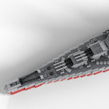 US Navy Super-Battleship Military Ship Building Blocks Set（2087PCS）- cubertime