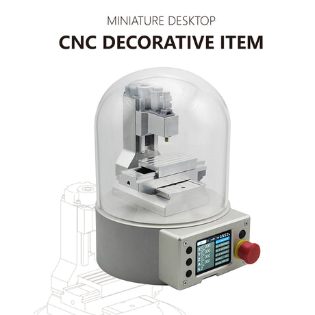 Ultra Mini Desktop CNC Machine Model with G-Code Control