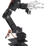 Upgraded 6DOF Robotic Arm Kit Multi Axis Mechanical Manipulator with Actuator Control DIY Assembly Kit for STEM Education Robotics Projects (Unassembled) - CUBERTIME