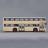 Vintage City Transit Building Block Model, Classic European City Bus Model, Berlin Bus Building Blocks Set(3953PCS) - cubertime