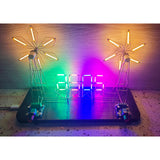 Vintage Industrial Style 2026 Windmill Lamp Metal Wire DIY Sculpture Kit - cubertime
