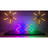Vintage Industrial Style 2026 Windmill Lamp Metal Wire DIY Sculpture Kit - cubertime