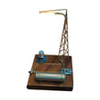Vintage Industrial Style Metal Wire Desk Lamp DIY Sculpture Kit - cubertime