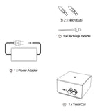 Vinyl Record Shape Bluetooth Music Coil with Long Arc and Bluetooth Music Dual Mode (US Plug/EU Plug) - cubertime