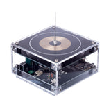 Vinyl Record Shape Bluetooth Music Coil with Long Arc and Bluetooth Music Dual Mode (US Plug/EU Plug) - cubertime