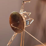 Voyager 1 Space Probe Metal Wire Lamp Vintage Industrial Style DIY Sculpture Kit - cubertime